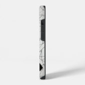 Coque Pour iPhone 14 Grille diamant (Côté gauche)