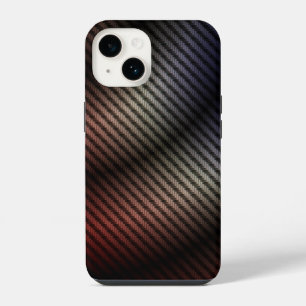Coque Pour iPhone 14 Grille métallique à dégradé