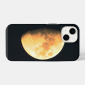 Coque Pour iPhone 14 Grosse vieille lune iphm (Verso Horizontal)