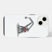 Coque Pour iPhone 14 Grue (Verso Horizontal)