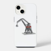 Coque Pour iPhone 14 Grue (Verso)