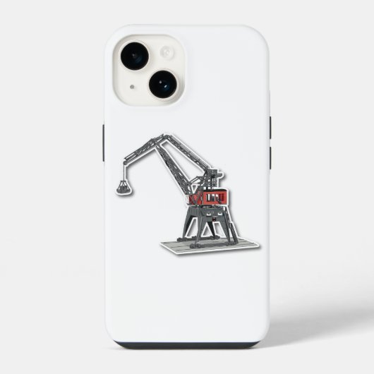 Coque Pour iPhone 14 Grue (Verso)