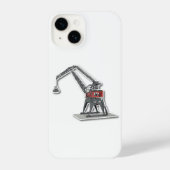 Coque Pour iPhone 14 Grue (Verso)