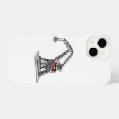 Coque Pour iPhone 14 Grue (Verso Horizontal)