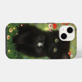 Coque Pour iPhone 14 Gustav Klimt Kitten (Verso Horizontal)