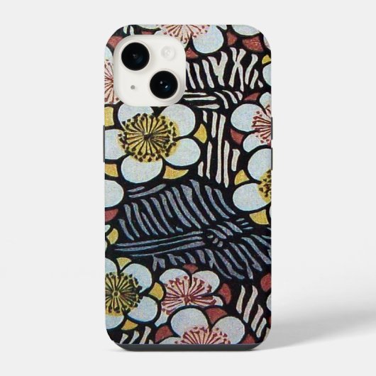 COQUE POUR iPhone 14 HAIKU / FLEURS BLANCHES DE PRINTEMPS (Verso)