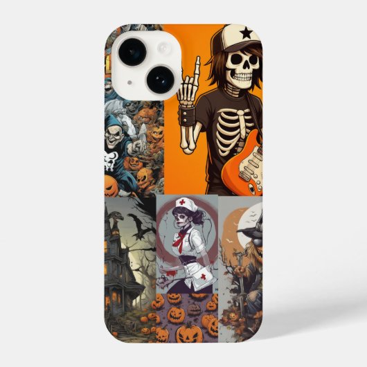 COQUE POUR iPhone 14 HALLOWEEN (Verso)