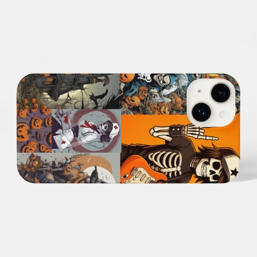 COQUE POUR iPhone 14 HALLOWEEN (Verso Horizontal)