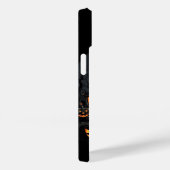 Coque Pour iPhone 14 Halloween citrouille noir iPhone / coque ipad (Verso / Droite)