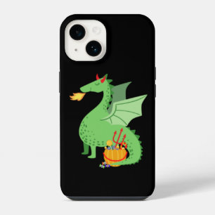 Coque Pour iPhone 14 Halloween dragon