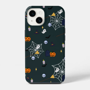 Coque Pour iPhone 14 Halloween Elements