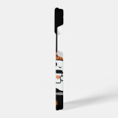 Coque Pour iPhone 14 Halloween Season – fantômes cosy café (Côté gauche)