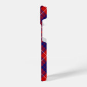 Coque Pour iPhone 14 Hamilton tartan rouge bleu violet plaid (Côté gauche)