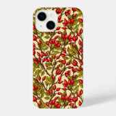 Coque Pour iPhone 14 hanches roses, rouge, vert, jaune (Verso)