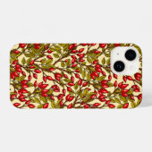 Coque Pour iPhone 14 hanches roses, rouge, vert, jaune (Verso Horizontal)