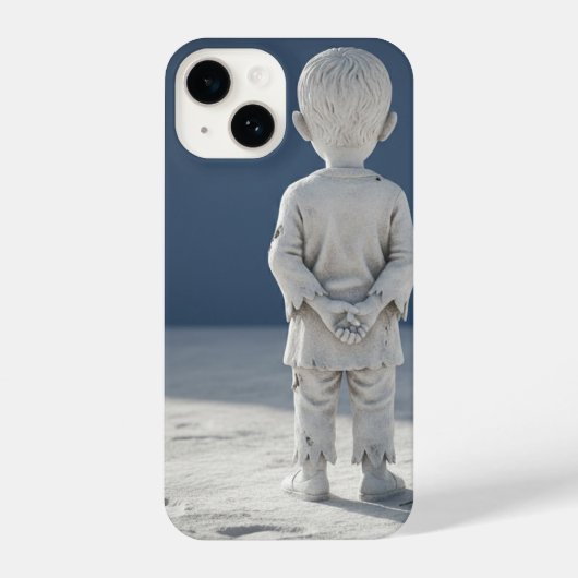 Coque Pour iPhone 14 Handala Sculpture Aesthetic iPhone 16 Case  (Verso)