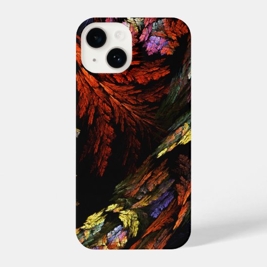 Coque Pour iPhone 14 Harmonie des couleurs Art Abstrait (Verso)