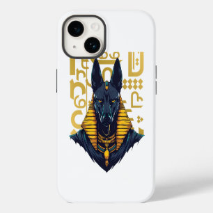 Coque Pour iPhone 14 Héritage d'Anubis – Le Pharaon de l'Ombre