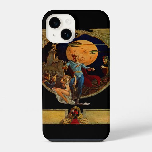 Coque Pour iPhone 14 Héros Sci-Fi iPhone 6 Coque (Verso)