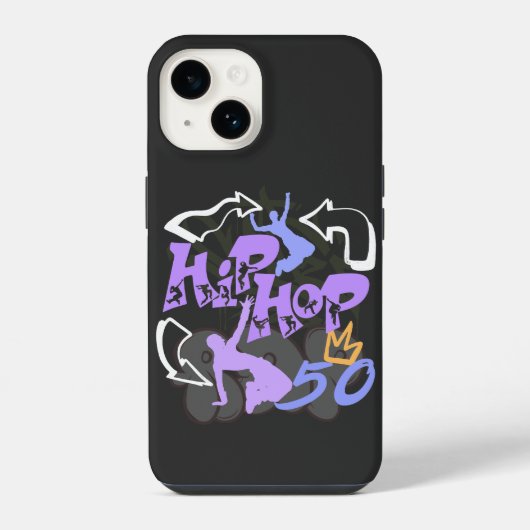 Coque Pour iPhone 14 Hip hop 50.b (Verso)