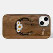 Coque Pour iPhone 14 Horseshoe iPhone 14 Coque (Verso (horizontal))