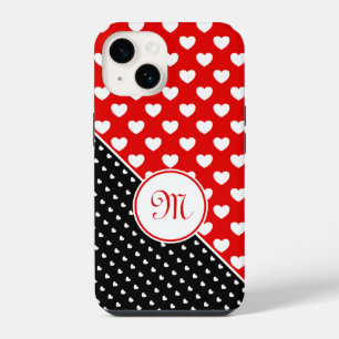 Coque Pour iPhone 14 Housse iPhone avec monogramme personnalisé de coul