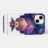 Coque Pour iPhone 14 Illustration du télescope spatial James-Webb (Verso Horizontal)