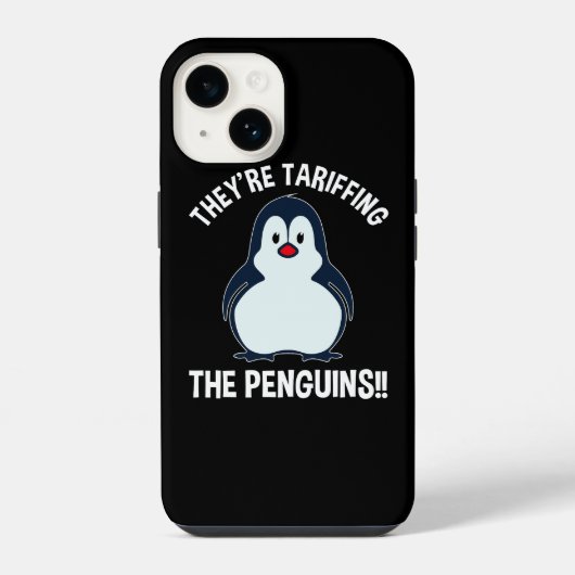 Coque Pour iPhone 14 Ils sont en train de dévorer les pingouins ! ! (Verso)