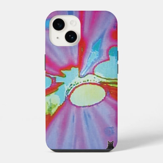 Coque Pour iPhone 14 Image Burst KC (Verso)