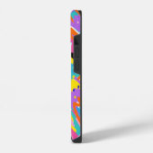 Coque Pour iPhone 14 Impression abstraite d'expression joyeuse (Côté gauche)