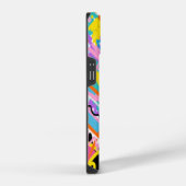 Coque Pour iPhone 14 Impression abstraite d'expression joyeuse (Côté droit)