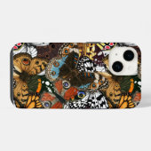Coque Pour iPhone 14 Impression animale. Ailes de papillon. (Verso Horizontal)