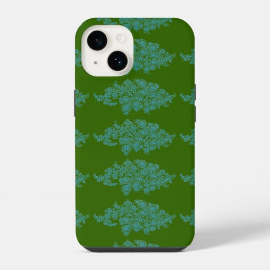 Coque Pour iPhone 14 Impression de bloc Boho Inde (Verso)