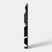 Coque Pour iPhone 14 Impression de vache tache noire et blanche (Côté gauche)