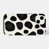 Coque Pour iPhone 14 Impression de vache tache noire et blanche (Verso Horizontal)