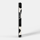 Coque Pour iPhone 14 Impression de vache tache noire et blanche (Côté droit)