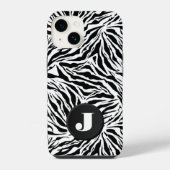 Coque Pour iPhone 14 Impression monographique Zebra (Verso)