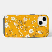 Coque Pour iPhone 14 Impression Posy Sur Or (Verso Horizontal)