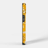 Coque Pour iPhone 14 Impression Posy Sur Or (Côté droit)
