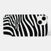 Coque Pour iPhone 14 Impression Zebra (Verso Horizontal)