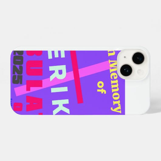 Coque Pour iPhone 14 In Memory of Erik Bulatov (Verso Horizontal)
