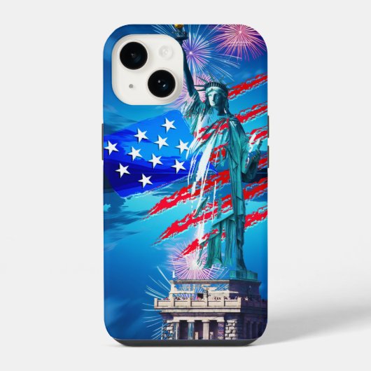 COQUE POUR iPhone 14 INDÉPENDANCE (Verso)