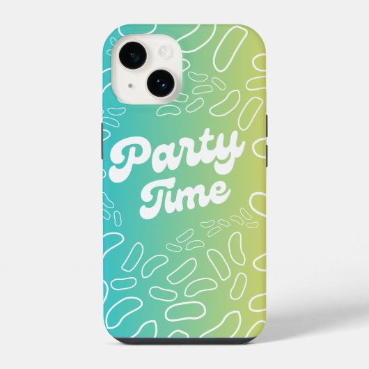 Coque Pour iPhone 14 Inspiration de l'heure de fête (Verso)