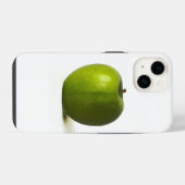 Coque Pour iPhone 14 Iphcna Pomme verte (Verso Horizontal)