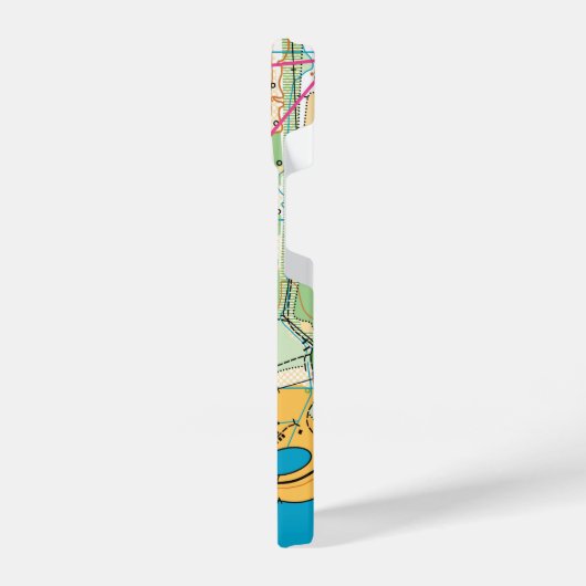 Coque Pour iPhone 14 iPhone 14 coque - cours d'orientation (Côté gauche)