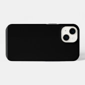 Coque Pour iPhone 14 iPhone 14 Coque dur, brillant (Verso Horizontal)