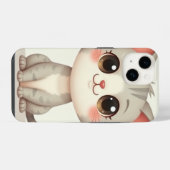 Coque Pour iPhone 14 iPhone 14 Coques (un chat mignon) (Verso Horizontal)