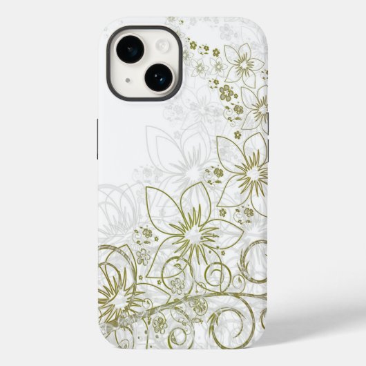Coque Pour iPhone 14 iphone 14 fleuriste coque (Verso)