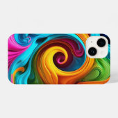 Coque Pour iPhone 14 iPhone 14 où la couleur rencontre l'élégance. (Verso Horizontal)