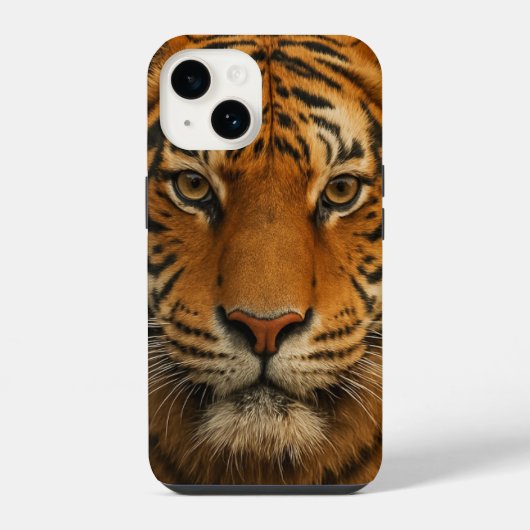 Coque Pour iPhone 14 iPhone 14 Tiger (Verso)